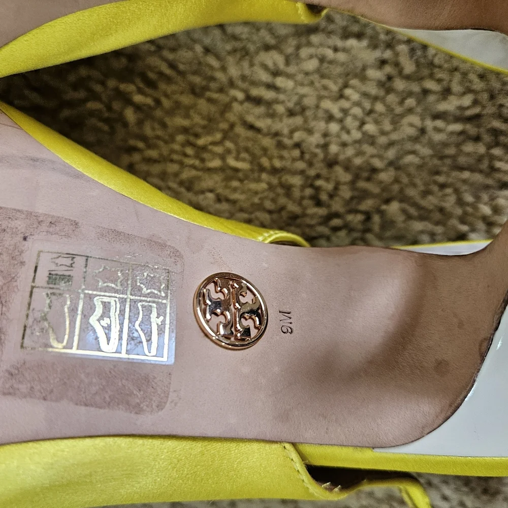 Tory Burch Elegant Pointed Slingback Pumps Size 9M - Picture 12 of 12